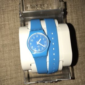 Light Blue Swatch Watch